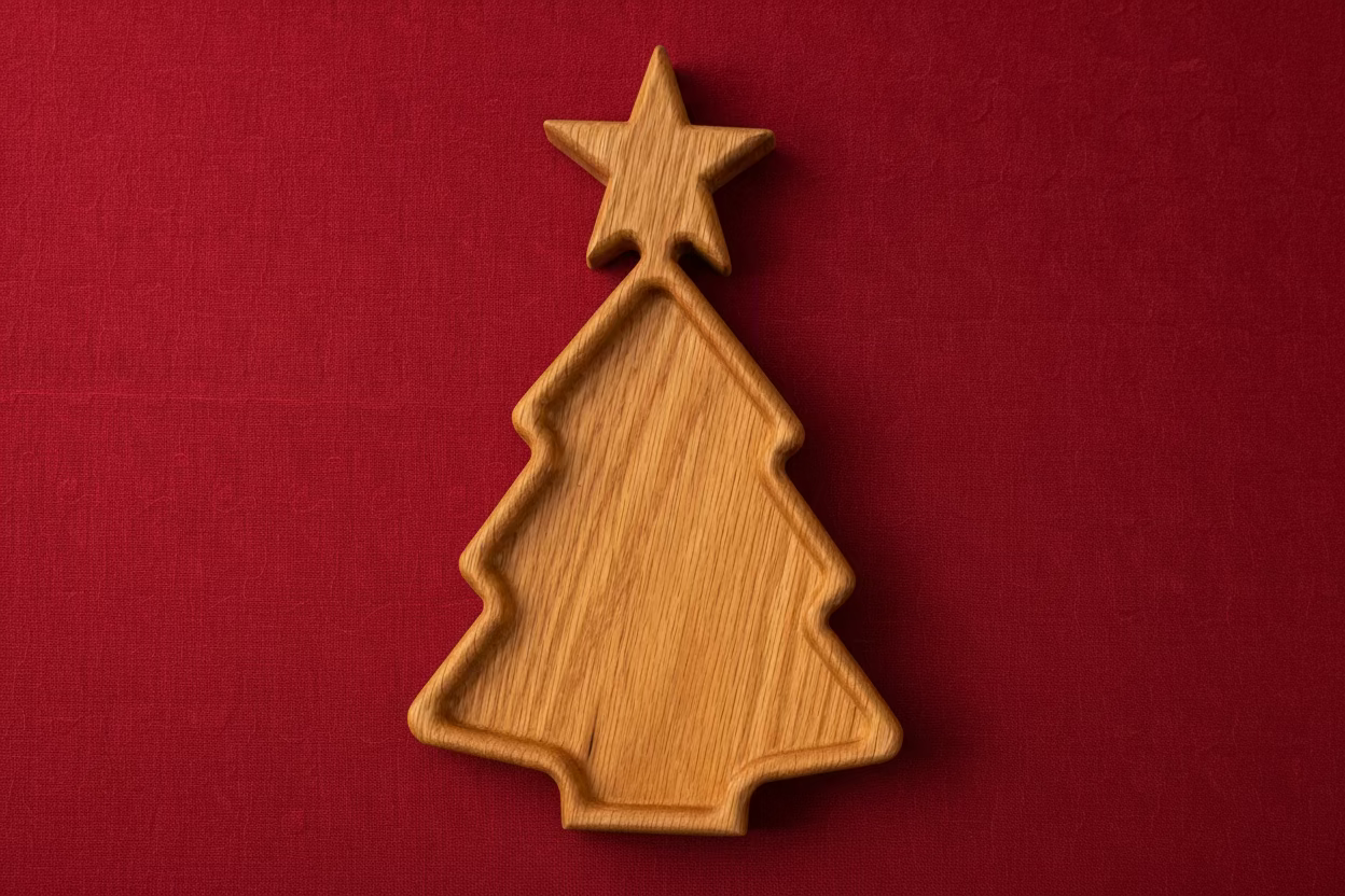 Christmas Tree Tray - Med