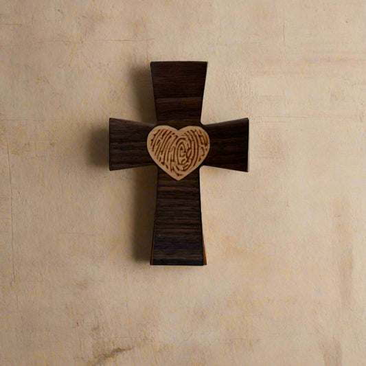 His Fingerprint Cross