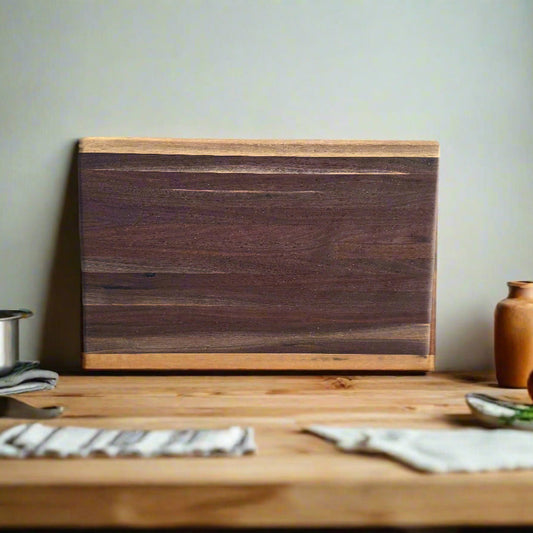 Sunflower & Bee Inlay Cutting Board